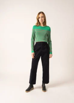 SAINT JAMES Pulls Marins*Pull marin rayé Marée Trefle/doly