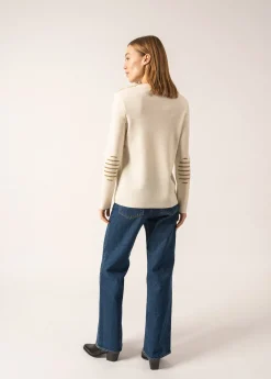 SAINT JAMES Pulls Marins*Pull marin uni Brégançon Ecume