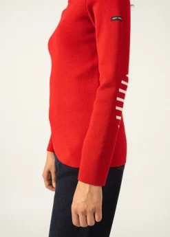 SAINT JAMES Pulls Marins*Pull marin uni Brégançon Tulipe