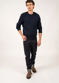 SAINT JAMES Pulls Marins*Pull marin uni Cancale Marine