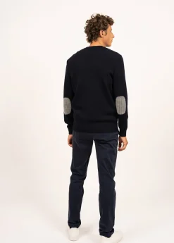 SAINT JAMES Pulls Marins*Pull marin uni Dinan Marine