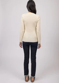 SAINT JAMES Pulls Marins*Pull marin uni Marée Ecume