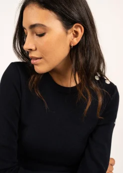 SAINT JAMES Pulls Marins*Pull marin uni Marée Navy