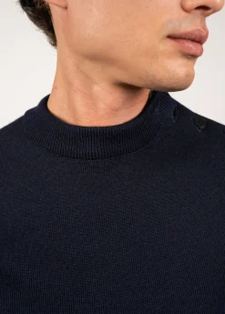 SAINT JAMES Pulls Marins*Pull marin uni Matelot Marine