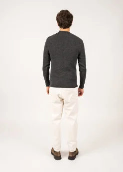 SAINT JAMES Pulls Marins*Pull marin uni Matelot Gris