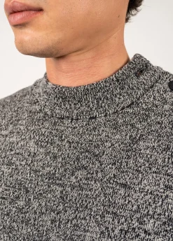 SAINT JAMES Pulls Marins*Pull marin uni Paris Navy/ecru