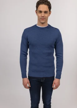 SAINT JAMES Pulls Marins*Pull marin uni Rochefort Jean
