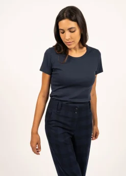 SAINT JAMES Polos & T-shirts*T-shirt col rond Ajaccio Marine