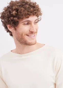 SAINT JAMES Marinières*T-shirt marin Guildo Ecru