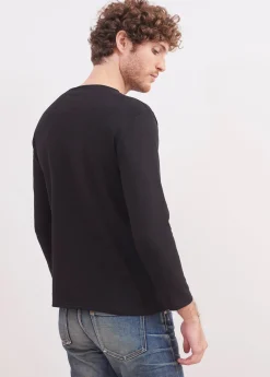 SAINT JAMES Marinières*T-shirt marin Guildo Noir